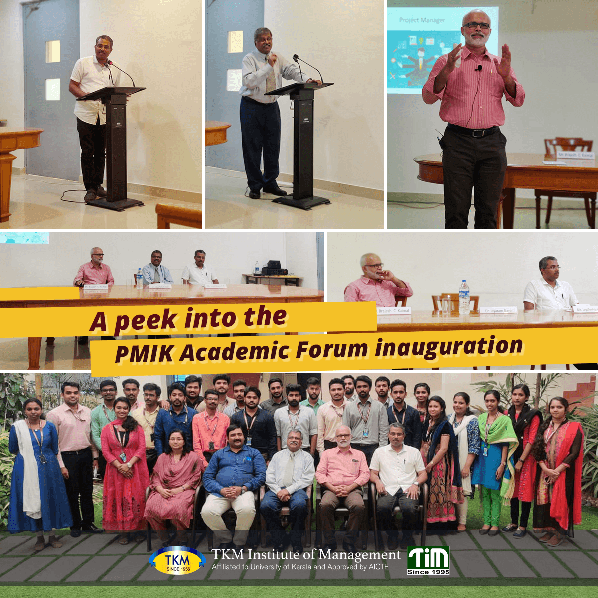 PMIK Academic Forum Inauguration